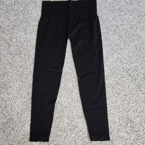 High-Waist Black Leggings for Women